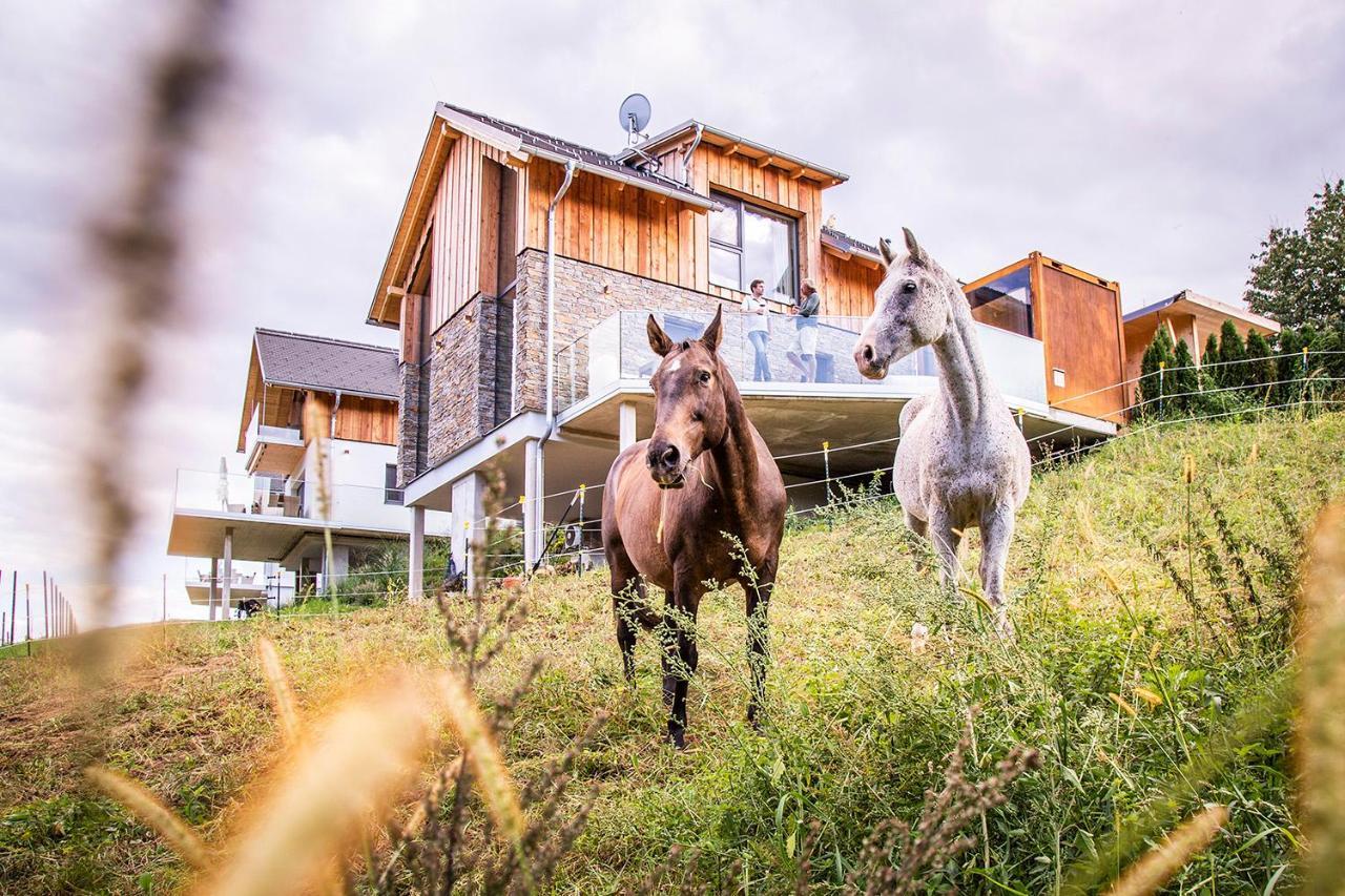 Golden Hill Country Chalets & Suites Waldschach Exterior foto